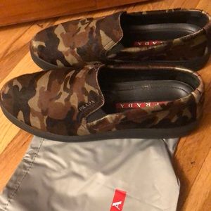 PRADA CAMO SNEAKERS